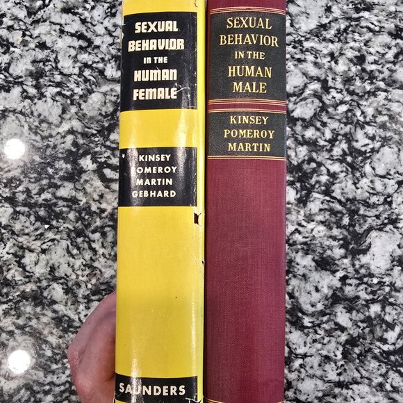 Alfred Kinsey Sexual Behavior In The Human Male w/o DJ & Female w/ DJ (1st Ed) - Picture 2 of 7